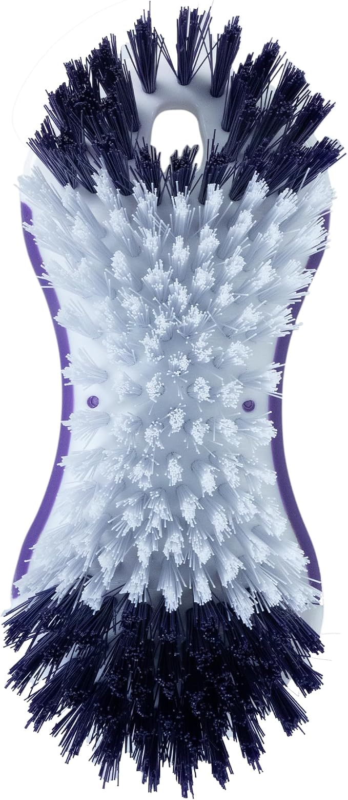 Fabuloso Compact Hand Scrub Brush, 6 Inch | Easy-grip rubber texture - Image 9