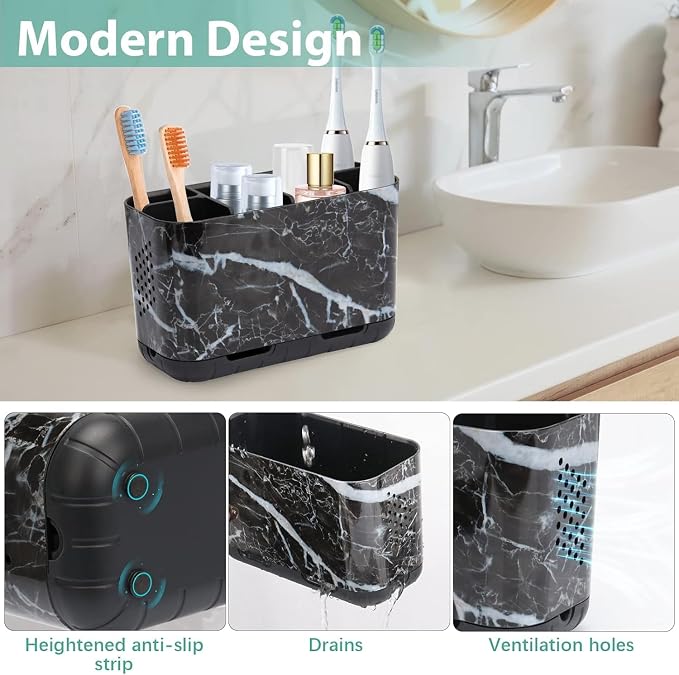 Boperzi Black Toothbrush Holder - Image 3