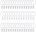 Lansian 44 Pack Curtain Rings by Lansian