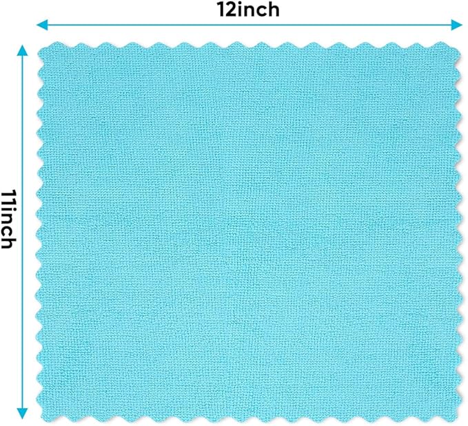 Orighty Microfiber Cleaning Cloth Bulk, 200 Pack Cleaning Rags, 12 x 11 in | - Image 5