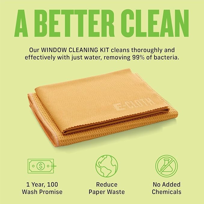 E-Cloth Window and Glass Cleaner Kit, Just Add Water - Image 4