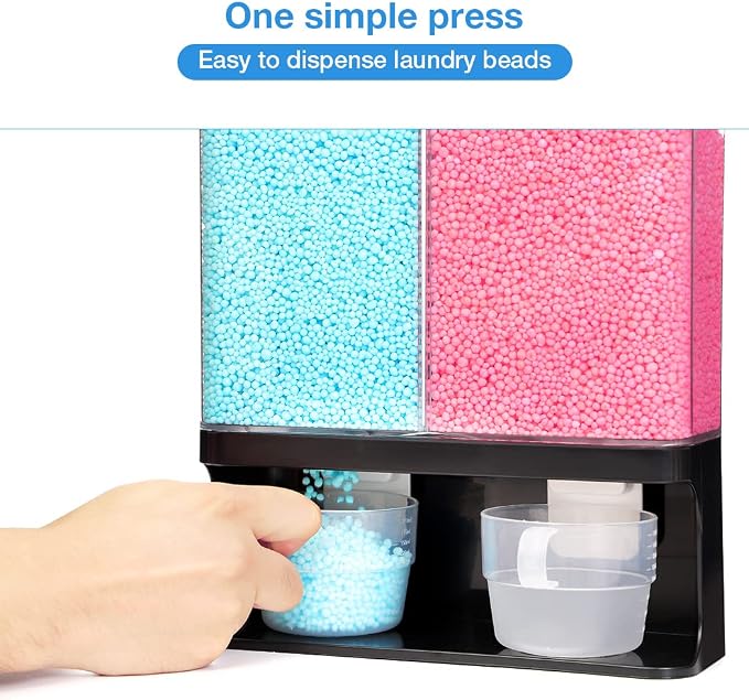 Conworld Laundry Detergent Dispenser, Wall-Mounted Scent Booster Beads Dispenser - Image 4