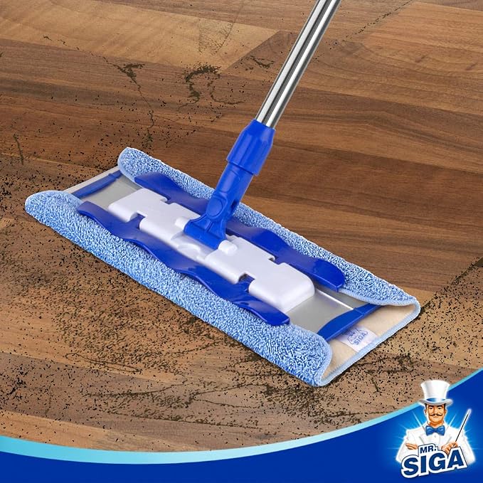 MR.SIGA Professional Microfiber Mop Refills, plush side is great - Image 6