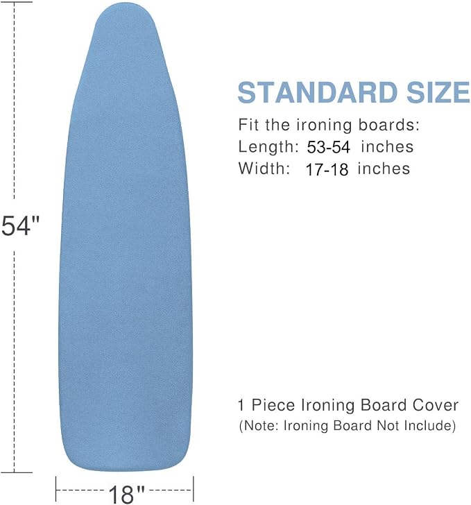 VividPaw Ironing Board Cover and Pad 18x54, Thick Padding - Image 5