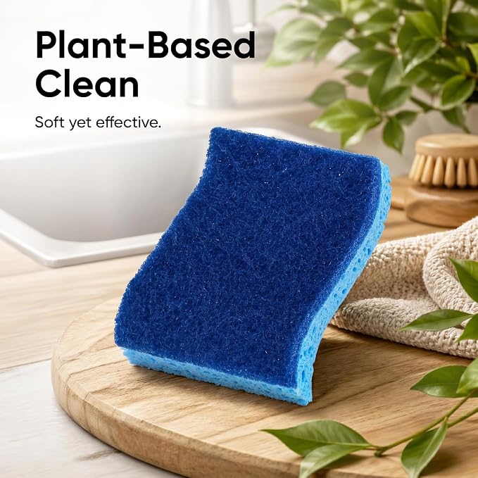 Non-Scratch Cellulose Sponge Kitchen Scrub Sponge - Image 6