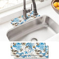 Sink Faucet Absorbing Mat, 2 Pack Drying Mat Around Faucet Sink Splash Guard by BathtubMat