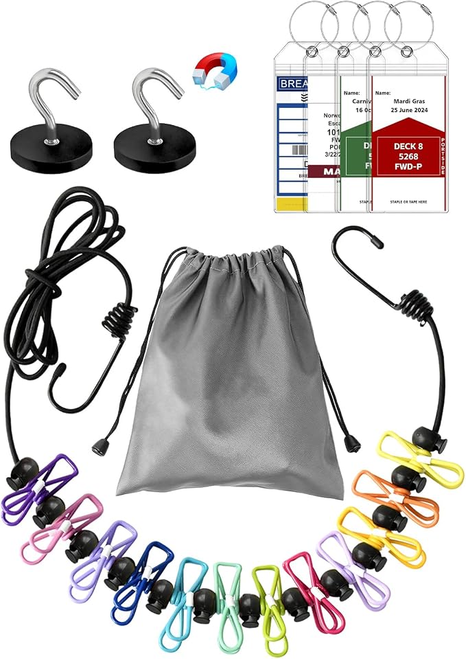 Travel Clothesline for Cruise Ship by Esoes
