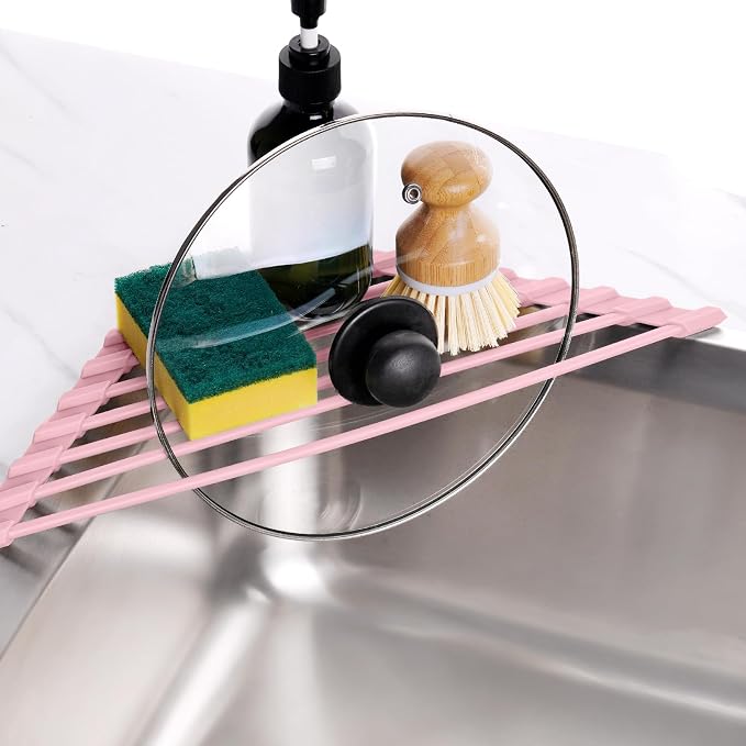 Tomorotec Triangle Roll Up Dish Drying Rack - Image 4