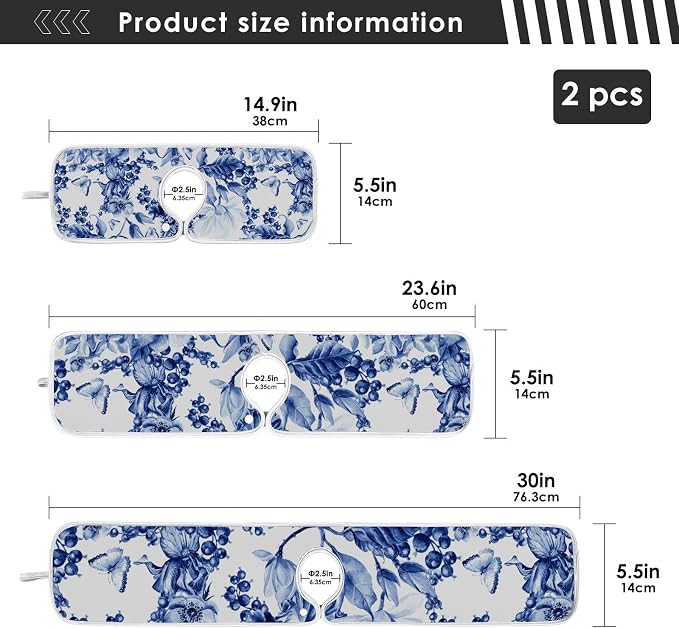 Sink Mat for Faucet Sink Splash Guard Faucet Handle Drip Catcher for Kitchen - Image 4
