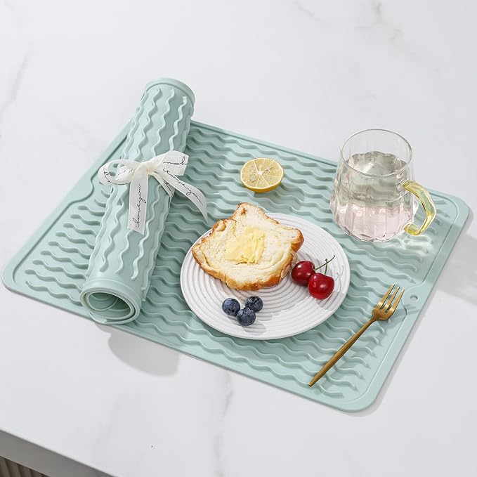 2 Pack Caketime Silicone Dish Drying Mat - Image 2