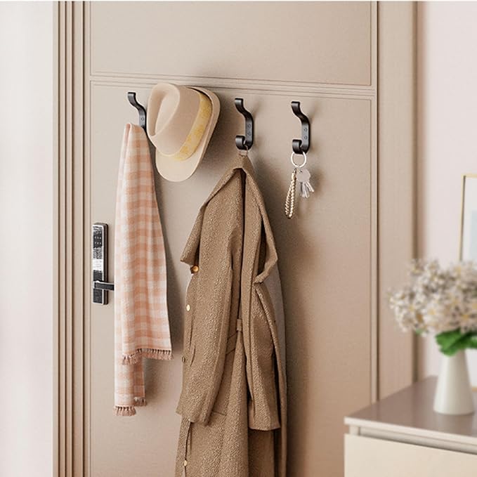 Coat Hooks Wall Mount, Heavy Duty Wall Hooks - Image 2