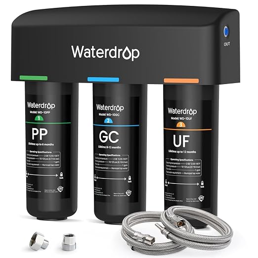 Waterdrop WD-TSA-UF 0.01 μm Ultra Filtration Under Sink Water Filter System | 9 by Waterdrop