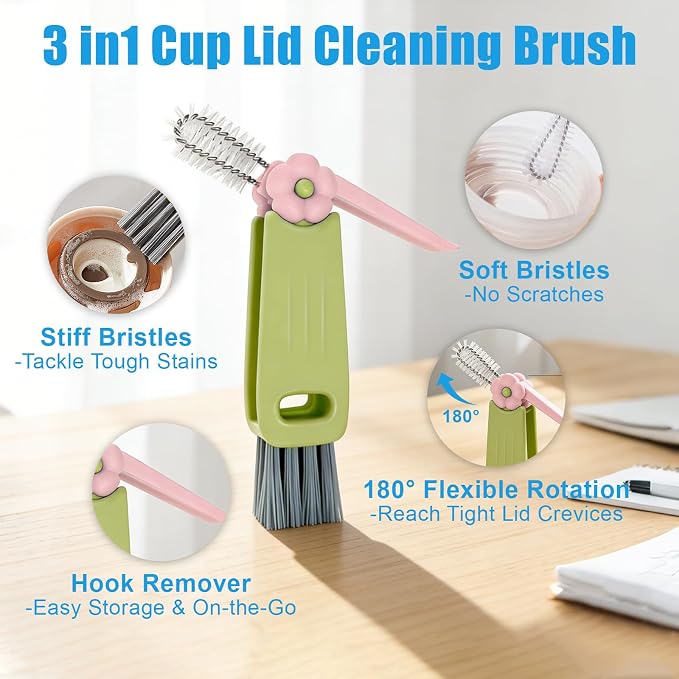 3-in-1 Lid Cleaning Brush Set - Image 3