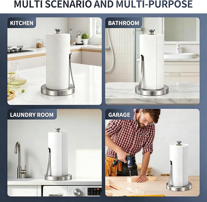 Jesginboo Countertop Paper Towel Holder - Image 8