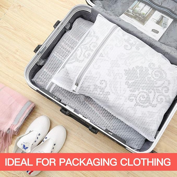 Mesh Laundry Bags for Delicates, Garment Bag for Washing Machine - Image 6