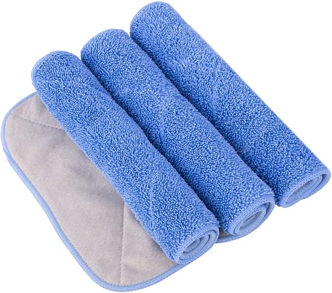 MR.SIGA Professional Microfiber Mop Refills, plush side is great by MRSIGA