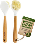 AIRNEX Wooden Dish Brush Set of 2 by Airnex
