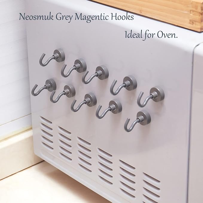 Neosmuk Magnetic Hooks, 30lb Heavy Duty, 15 Pack - Image 5