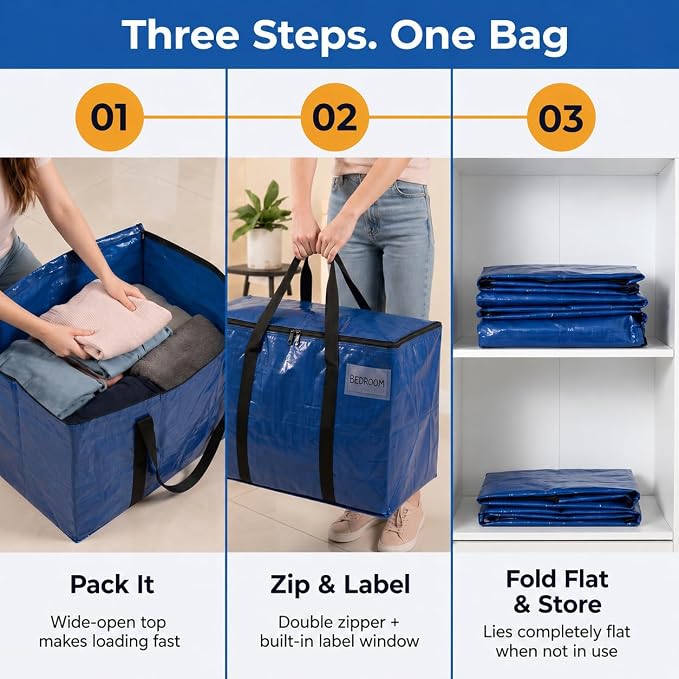ClearSpace Heavy Duty Moving Bags or Storage Bins - Image 5