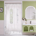 AmazerBath Shower Curtain Liner Small, 60x72 Clear Camper Shower Curtain by AmazerBath