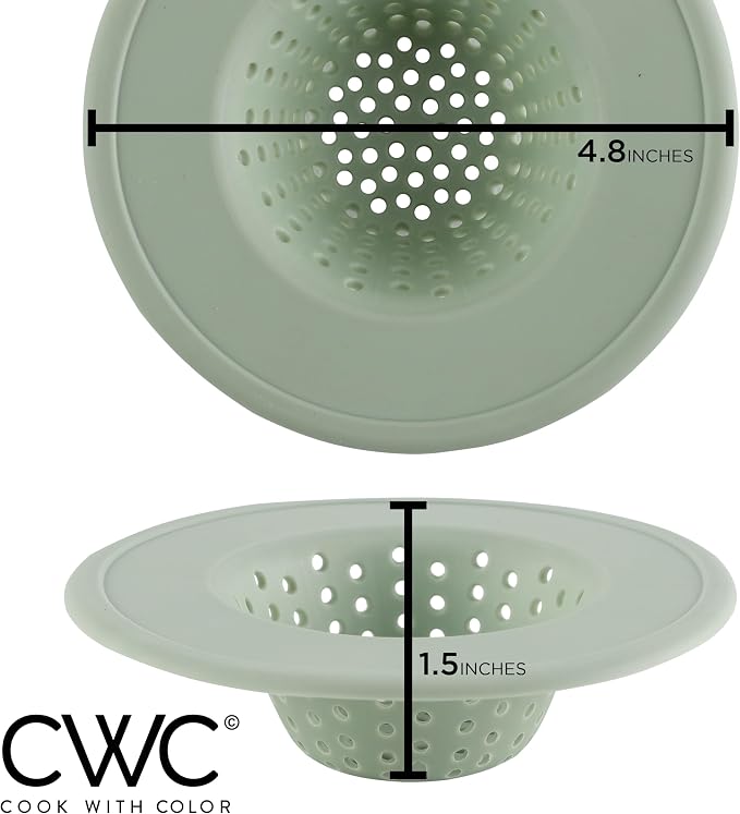 COOK WITH COLOR Kitchen Sink Strainer, Flexible Sink Strainer, Sink Drain - Image 3