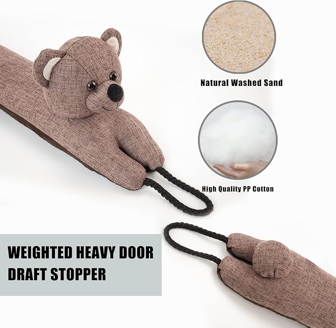 Under Door Draft Stopper Decorative Wind Stopper 36 inch - Image 4