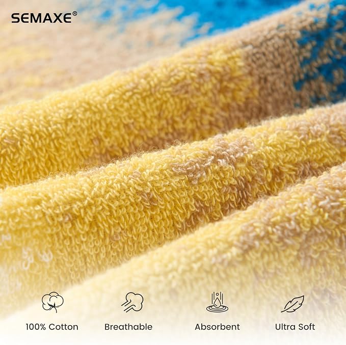 4-Pack Cotton Hand Towels for Bathroom - Image 3