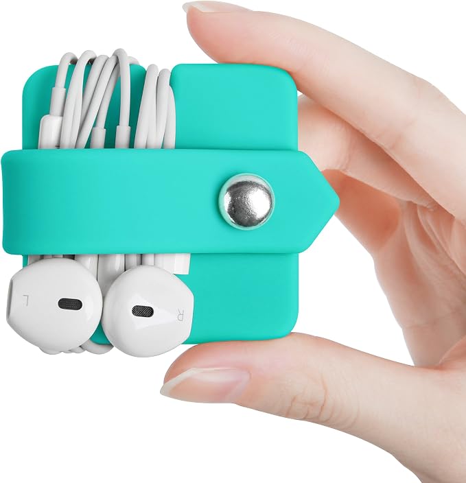 Cord Organizer Earbuds Holder Earphone Wrap Earphones Organizer Headset - Image 8