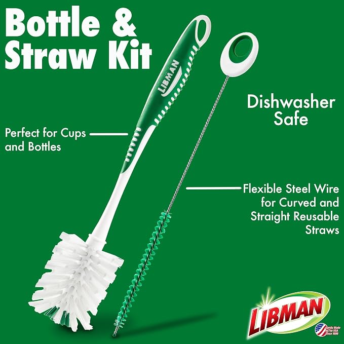 Libman Bottle & Dish Kitchen Brush Kit - Image 4