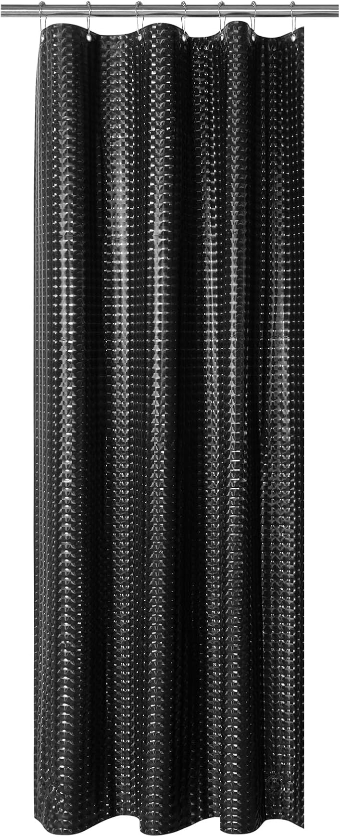 Barossa Design Black Stall Size Shower Curtain Liner 36x72 - Image 8