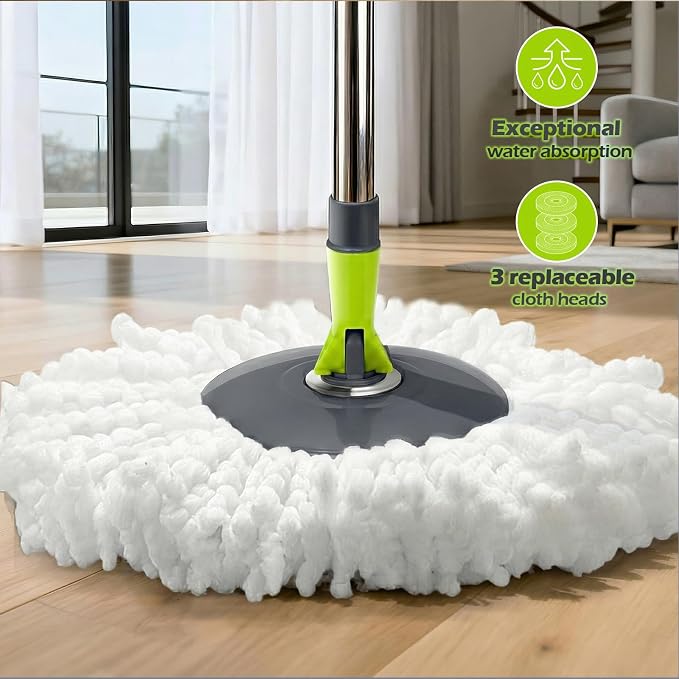 Masthome Compact Spin Mop Bucket System - Image 6