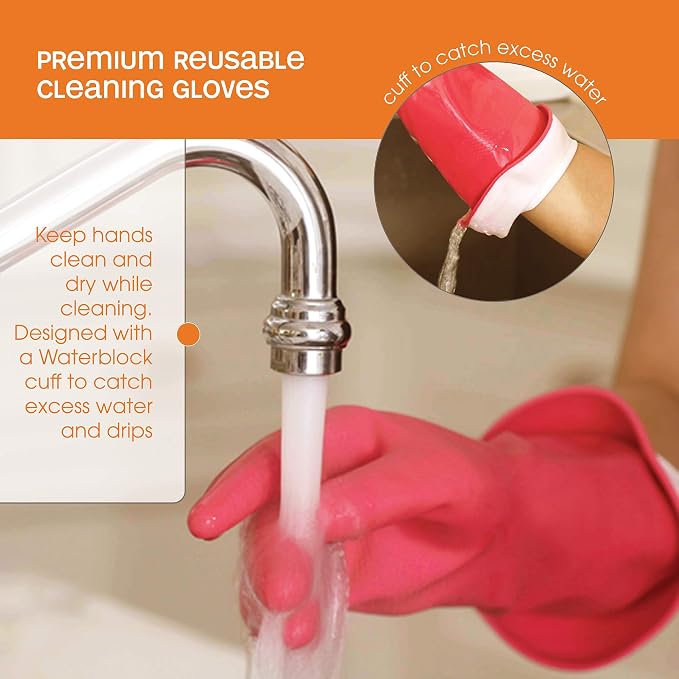 Casabella 46060 Premium Waterblock Gloves - Image 4