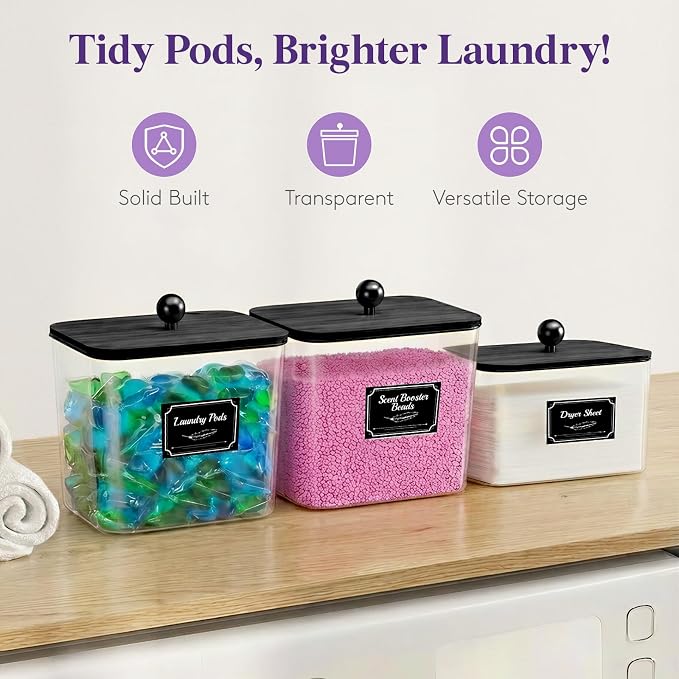 Lifewit Laundry Pods Container - Image 8