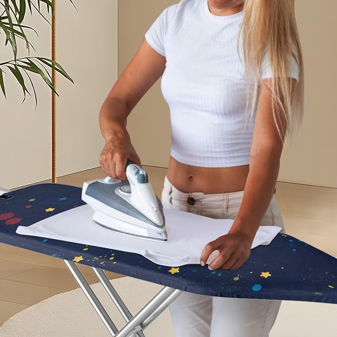 Ironing Board Covers Full Dustproof Stain Resistant Hook and Loop Fastener - Image 3