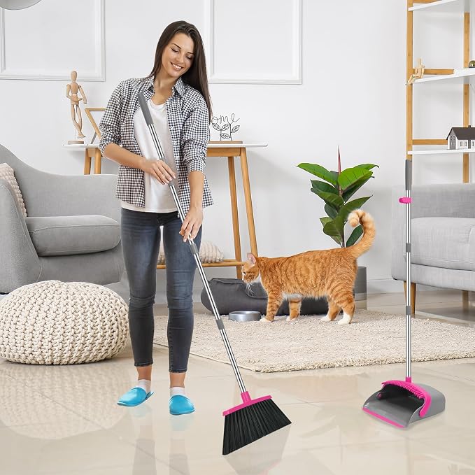 NACENA Broom and Dustpan Set - Image 7