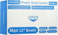 100 Boxed Bowl Covers Bread Proofing Large Plastic Wrap for Food Shower Caps for Sourdough Bread Baking Rising Elastic Reusable BPA Free Food Grade (Diameter 13")