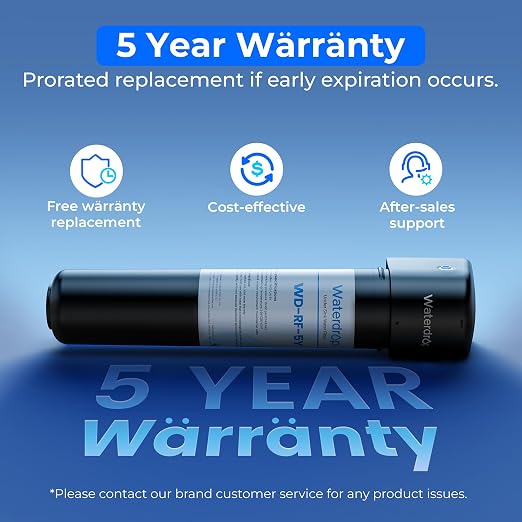 Waterdrop UA-5Y 5-Year Under Sink Water Filter System, Ultra Long Life | - Image 3
