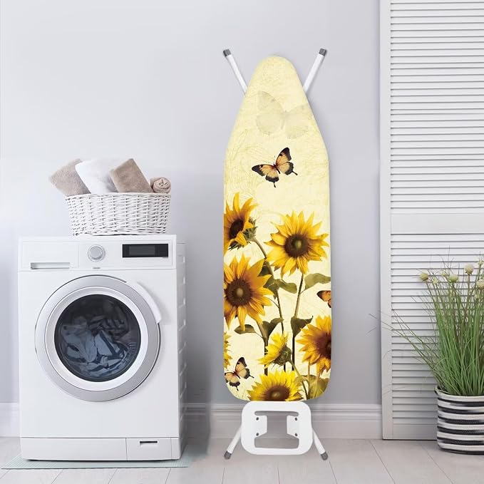 Sunflower Butterfly Ironing Board Cover Standard Size 15"x54" Iron Cover - Image 4