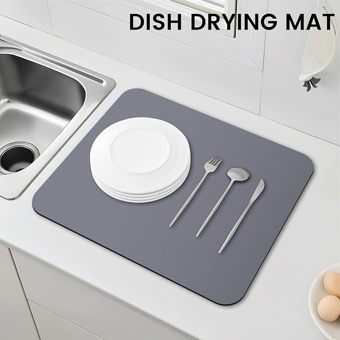 Dish Drying Mat Absorbent Dish Drying Mats - Image 6