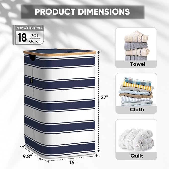 BALEINE 70L Laundry Hamper - Image 4