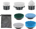 Electric Spin Scrubber Replacement Brush Heads, by Unknown