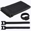 Nettbe 60 PCS 6 Inches Reusable Cable Ties, Adjustable Cord Straps Wire by Nettbe