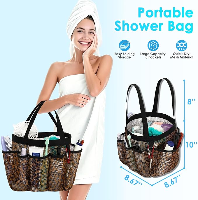 Fammart Mesh Shower Caddy Portable - Image 2