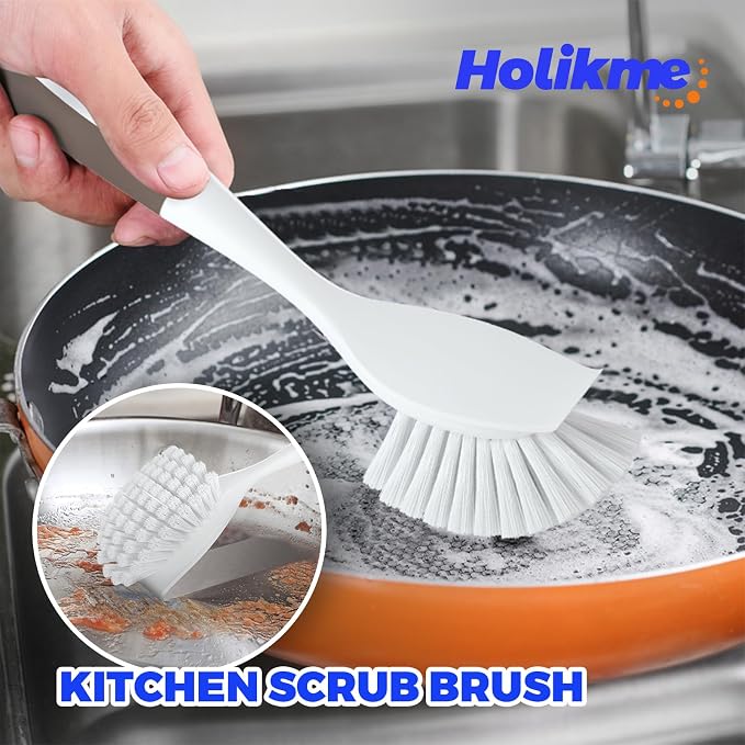 Holikme Dish Brush Cleaning Brush Set - Image 2