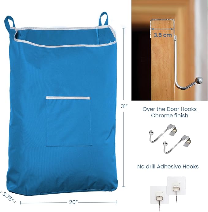 The Fine Living Co. X-Large Hanging Laundry Hamper - Image 2