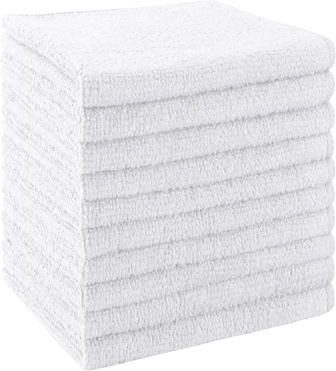 Washcloths 10 Pack Face Towels, Highly Soft Wash Cloths | Hand Towels, Fast by Unimade