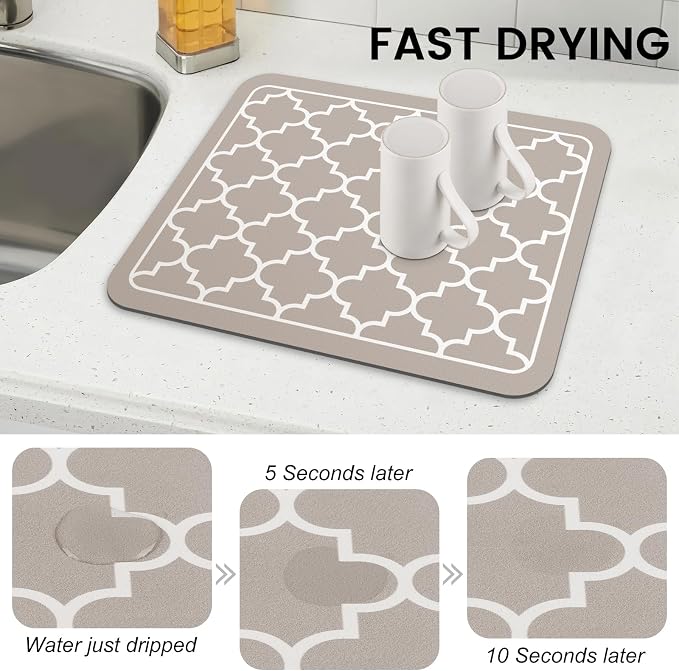 Dish Drying Mat Absorbent Dish Drying Mats - Image 4
