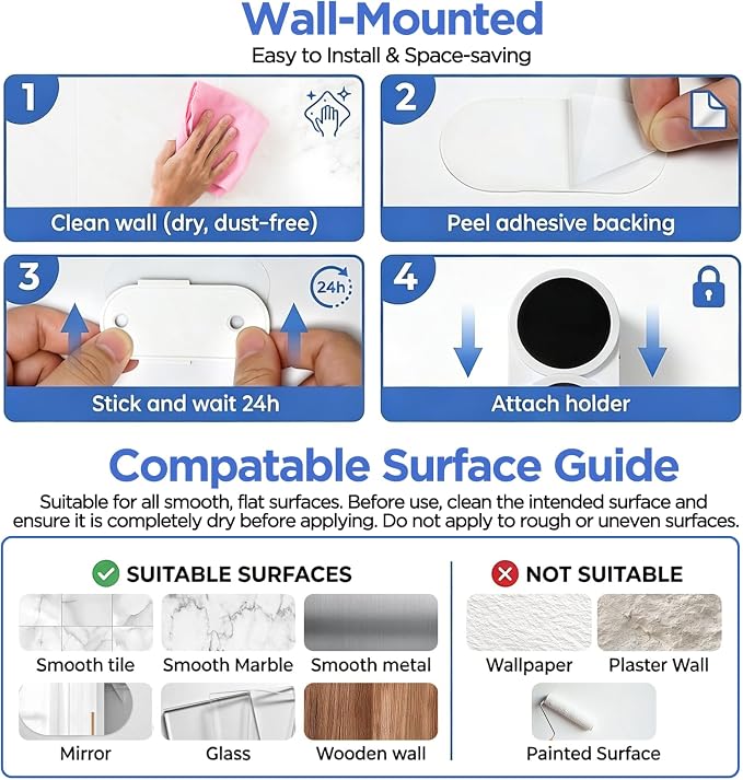 UV Toothbrush Sanitizer Holder 600mAh，Fast Charge&Auto-Inductive | portable - Image 7
