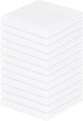 Homaxy 100% Cotton Waffle Weave Kitchen Dish Cloths 12-Pack, Ultra Soft by Homaxy
