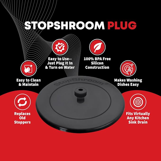 SinkShroom Revolutionary Clog-Free Sink Strainer Basket - Image 4